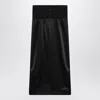 Dolce & Gabbana Skirt With Corset-style Detail In Black