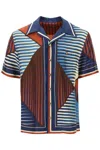 DOLCE & GABBANA DOLCE & GABBANA "GEOMETRIC PATTERN BOWLING SHIRT WITH