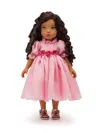 Dolce & Gabbana Doll With Chiffon Dress In Multicolour