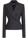 Dolce & Gabbana Double-breasted Dolce Jacket With Dg-branded Buttons