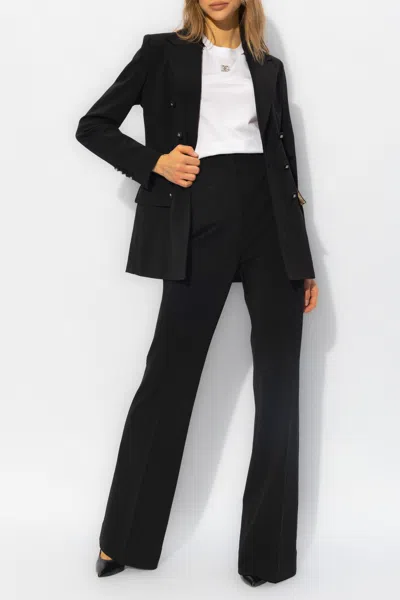 Dolce & Gabbana Double-breasted Blazer In Black