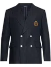 Dolce & Gabbana Double-breasted Blazer In Blau
