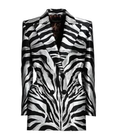 Dolce & Gabbana Double Breasted Blazers In Multi