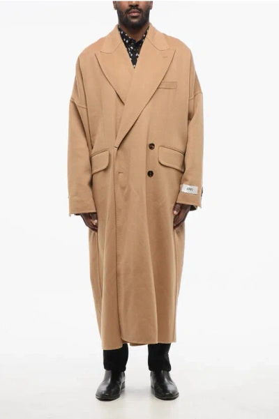 Dolce & Gabbana Double-breasted Cashmere Coat With Flap Pockets