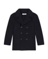 Dolce & Gabbana Double-breasted Coat In Black