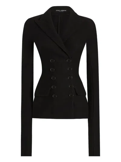 DOLCE & GABBANA DOUBLE BREASTED FITTED JACKET
