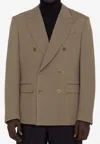 Dolce & Gabbana Technical Gabardine Jacket In Beige
