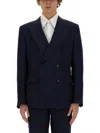 Dolce & Gabbana Double-breasted Jacket In Black