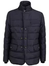Dolce & Gabbana Double-breasted Jacket With Embroidered Buttons  In Blu