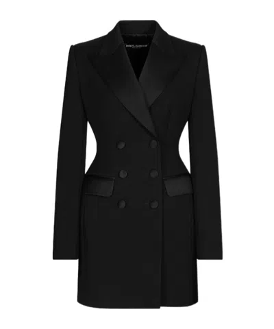DOLCE & GABBANA DOLCE  GABBANA DOUBLE-BREASTED TUXEDO JACKET