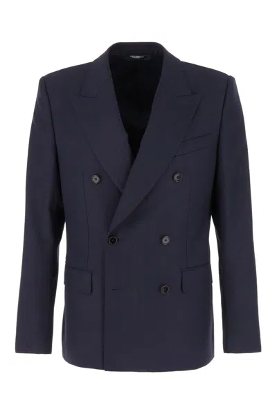 DOLCE & GABBANA DOUBLE-BREASTED TAILORED BLAZER