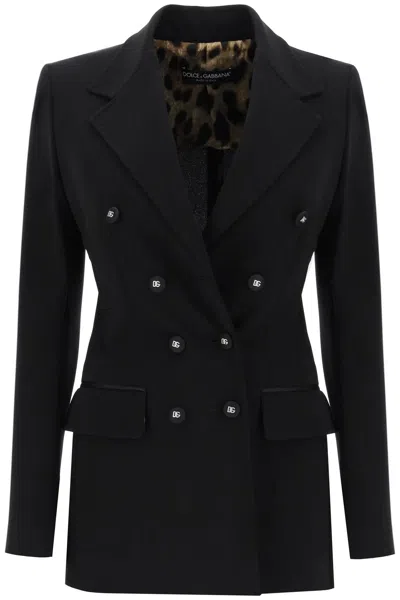 DOLCE & GABBANA DOUBLE-BREASTED TURLINGTON JACKET