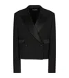 Dolce & Gabbana Double Breasted Tuxedo Short Jacket