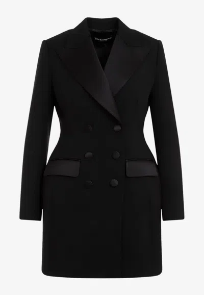 DOLCE & GABBANA DOUBLE-BREASTED TUXEDO JACKET