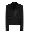 Dolce & Gabbana Double-breasted Gabardine Blazer - Women's - Silk/virgin Wool/polyester In Multi