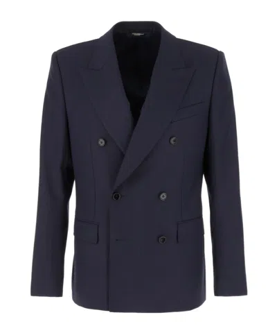 DOLCE & GABBANA DOLCE  GABBANA DOUBLE-BREASTED TAILORED BLAZER