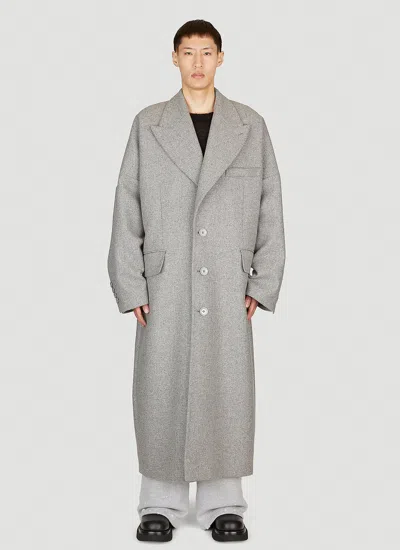 DOLCE & GABBANA DOUBLE-BREASTED WOOL COAT