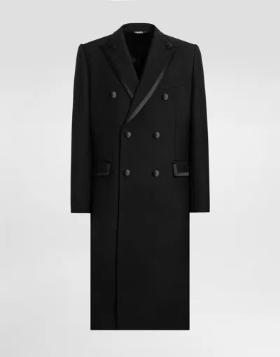 DOLCE & GABBANA DOUBLE-BREASTEDWOOL COAT