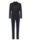 Dolce & Gabbana Double-button Single-breasted Suit In Blue