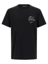 Dolce & Gabbana Crew Neck Short Sleeves T-shirt In Black