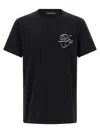 Dolce & Gabbana Crew Neck Short Sleeves T-shirt In Black
