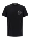 Dolce & Gabbana Crew Neck Short Sleeves T-shirt In Black