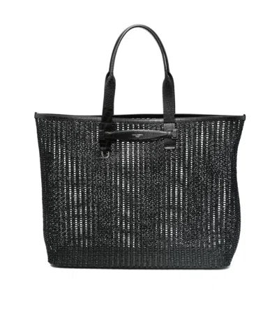 Dolce & Gabbana Double-handle Handbag In Black