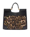 Dolce & Gabbana Double Handle Shoulder Bag In Black