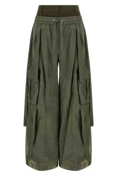 DOLCE & GABBANA DOUBLE LAYER CARGO PANTS