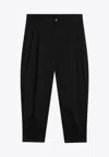 Dolce & Gabbana Double-pleated Tailored Pants In Black