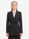 Dolce & Gabbana Doublebreasted Chalk Stripe Jacket In Multi