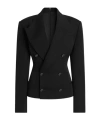 Dolce & Gabbana Dolce  Gabbana Double-breasted Structured Blazer In Black