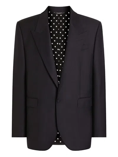 DOLCE & GABBANA DOLCE & GABBANA DOUBLE-BREASTED SICILIA VIRGIN WOOL JACKET