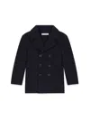 Dolce & Gabbana Double-breasted Wool-blend Coat In Black