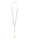 Dolce & Gabbana Rosary Necklace With Natural Stones