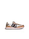 Dolce & Gabbana Dg Cushion Low-top Sneakers In Beige