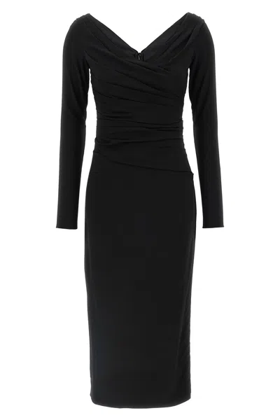 DOLCE & GABBANA DOLCE & GABBANA DRAPED DRESS
