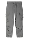 Dolce & Gabbana Drawstring Cargo Pants In Gray