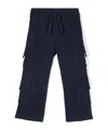 Dolce & Gabbana Drawstring Casual Pants In Black