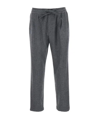 DOLCE & GABBANA PLEATED DRAWSTRING TROUSERS