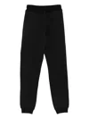 Dolce & Gabbana Drawstring-cuffed Trousers In Black