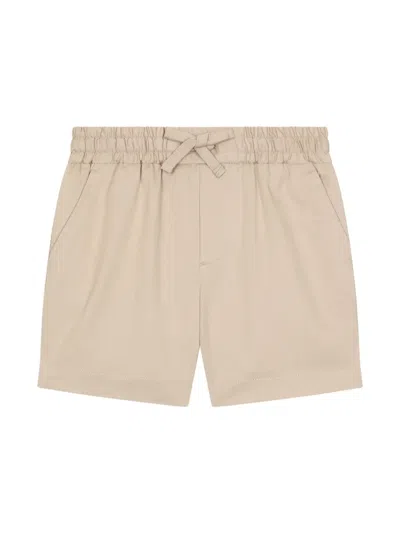 Dolce & Gabbana Babies' Drawstring-fastening Cotton Shorts In Neutrals