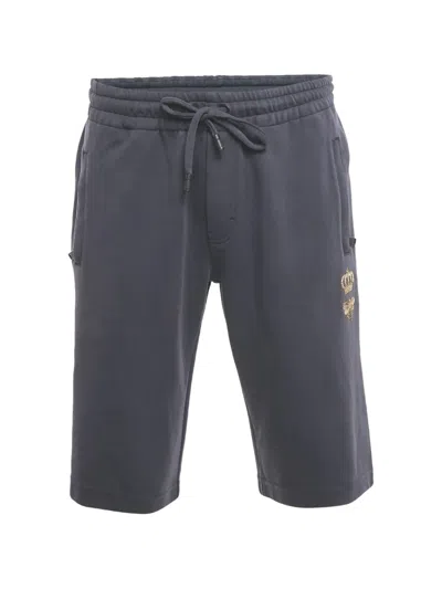 Pre-owned Dolce & Gabbana Drawstring Shorts In Blue