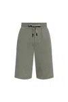 Dolce & Gabbana Drawstring Shorts In Gray