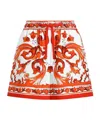 Dolce & Gabbana Drawstring Shorts In Multi