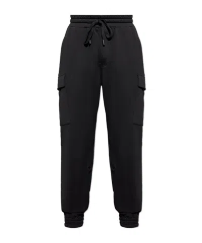 Dolce & Gabbana Drawstring Sweatpants In Black