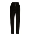 Dolce & Gabbana Logo-embroidered Drawstring Track Pants In Black