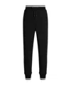 Dolce & Gabbana Drawstring Track Pants In Black