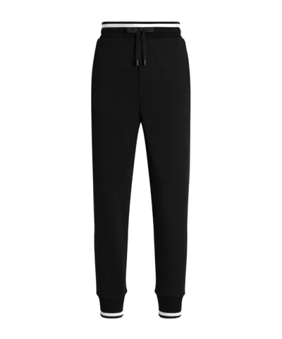 DOLCE & GABBANA DRAWSTRING TRACK PANTS