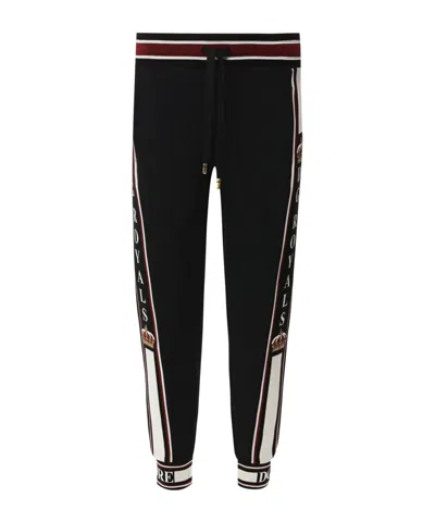 Dolce & Gabbana Drawstring Sweatpants In Black
